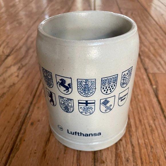 Vintage | Dining | Vintage Lufthansa Airlines German Stoneware Beer ...